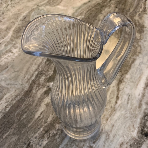 Orrefors Swedish Crystal Handblown Harmony Pitcher. Pristine Condition. Signed. - Picture 4 of 11